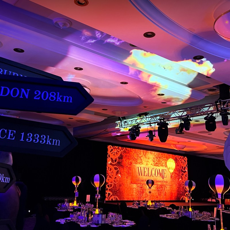 LED screen and lighting hire for Green Motion International Conference 2023