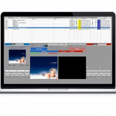 MacBook with playback pro