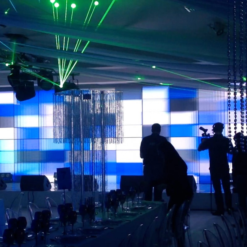 JLS Corporate Event Interior Blue