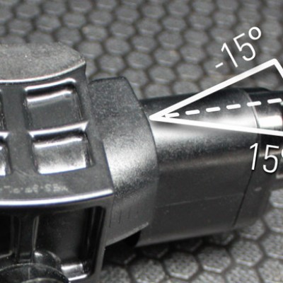 6mm LED: 15º Bi-directional Adjustment
