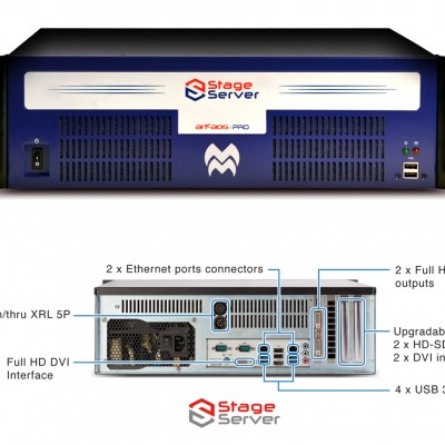 Arkaos Stage server